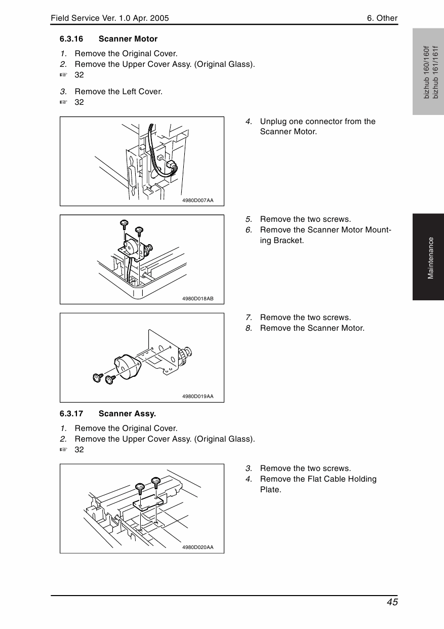 Konica-Minolta bizhub 160 160f 161 161f FIELD-SERVICE Service Manual-3